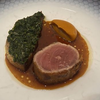 Saint Peter - 14-Day Dry Aged Tuna In Swordfish Bacon - Seafood Near Me
