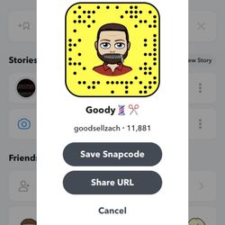 GoodyZ Barbershop - Add my snap for another way to make appointments!