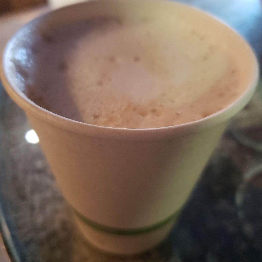 Almond latte Almond latte