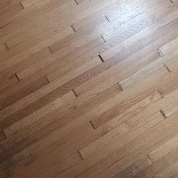 Sample Hardwood Floor - Before fix, the floor had gaps due to ground movement - Flooring Near Me - San Francisco, California
