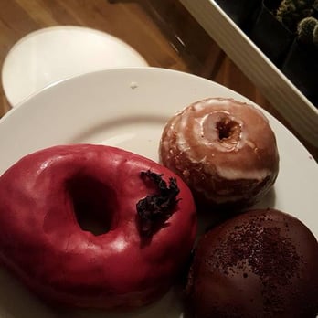 Dough - Hibiscus, lemon cake, Boston creme - Desserts Near Me - New York, New York