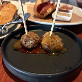 Fleming’s Prime Steakhouse & Wine Bar - Meatballs $8 - Steakhouses Near Me - Edgewater, New Jersey Fleming’s Prime Steakhouse & Wine Bar - Meatballs $8 - Steakhouses Near Me - Edgewater, New Jersey