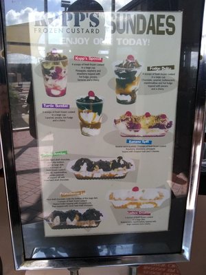 Menu photo 5 Kopp's Frozen Custard Brookfield, WI