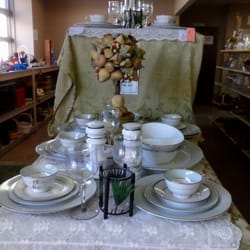 St Vincent de Paul Super Thrift Store - A setup of China awaiting a " new home"!