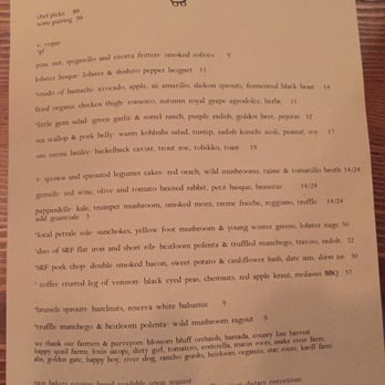 3rd Cousin - Menu 12/29/15 - New American Near Me - San Francisco, California 3rd Cousin - Menu 12/29/15 - New American Near Me - San Francisco, California