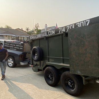 Roman junk haul - Their service comes with ear to ear smiles! We all need this right now. Spreading smiles as taking care of business! - Junk Removal & Hauling Near Me