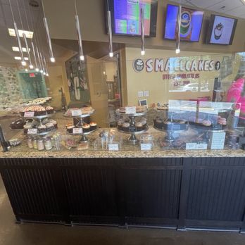 Smallcakes Utopia - Front counter/cupcake display - Cupcakes Near Me - Charlotte, North Carolina Smallcakes Utopia - Front counter/cupcake display - Cupcakes Near Me - Charlotte, North Carolina