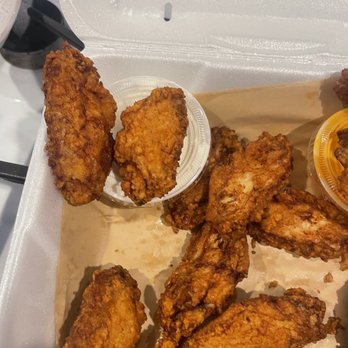 Hooters - Chicken wings from Hooters.  They are as small as a light switch!  Worst wings in Charlotte. - American Near Me - Charlotte, North Carolina