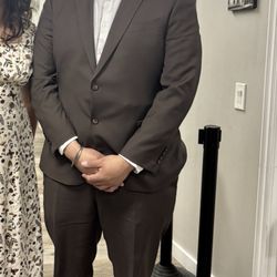 Finished Tailored Brown Suit
