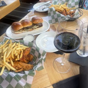 ProAbition - Chicken tenders with fries  Austin hope wine  Sliders - New American Near Me - Riverside, California