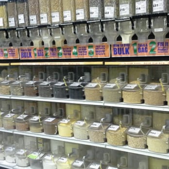 LivingWell - One side of the bulk bins: grains and seeds - Health Markets Near Me - Silver Spring, Maryland LivingWell - One side of the bulk bins: grains and seeds - Health Markets Near Me - Silver Spring, Maryland
