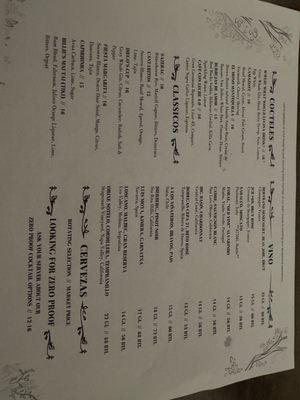 Menu photo 2 Lucina Eatery & Bar Denver, CO