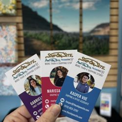 ShipOnSite - Surf City - We offer marketing materials, graphic design, and a wide range of professional stocks and finishes to choose from.