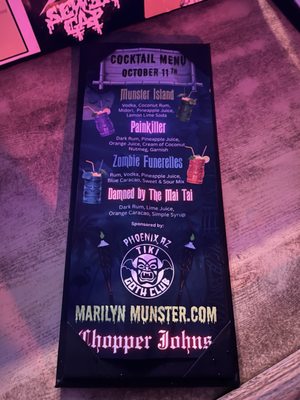Menu photo 1 Chopper John's Phoenix, AZ