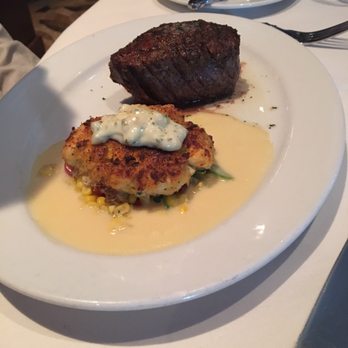 Ocean Prime - Filet with crab cakes - Seafood Near Me - Dallas, Texas