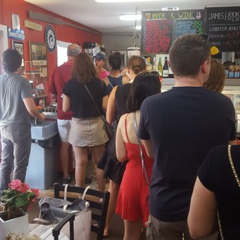 James Hook & Co - Line for an awesome lobster roll!!! - Seafood Near Me - Boston, Massachusetts James Hook & Co - Line for an awesome lobster roll!!! - Seafood Near Me - Boston, Massachusetts
