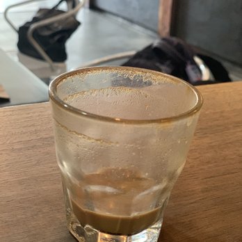 Flywheel Coffee Roasters - Cortado aka shot of coffee for $5-$6 - Coffee & Tea Near Me - San Francisco, California