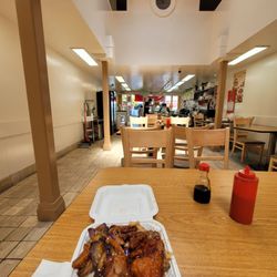 Inside the shop
