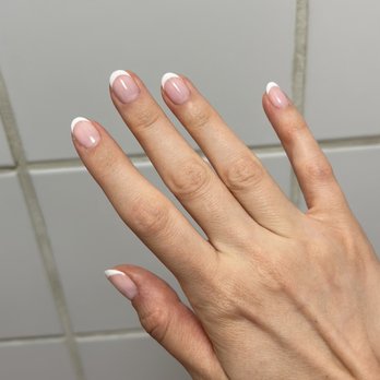 Spa Blue - French gel mani - Nail Salons Near Me - New York, New York