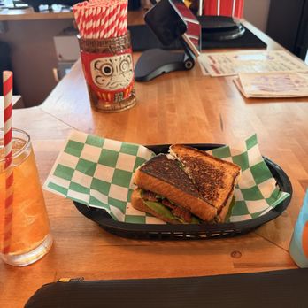 Verna - BLT and De Soi Mocktail - Cafes Near Me - Nashville, Tennessee Verna - BLT and De Soi Mocktail - Cafes Near Me - Nashville, Tennessee