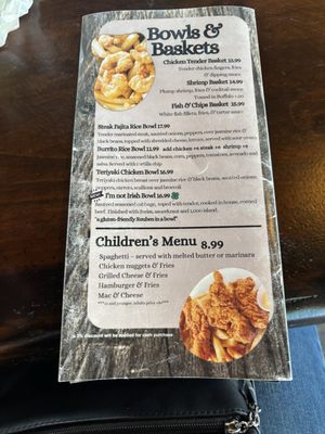 Menu photo 2 Rooney's - Palm Bay Palm Bay, FL Menu photo 2 Rooney's - Palm Bay Palm Bay, FL