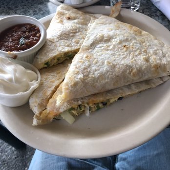 Bill's Cafe - Morning quesadilla without bacon or meat. - American Near Me - San Jose, California