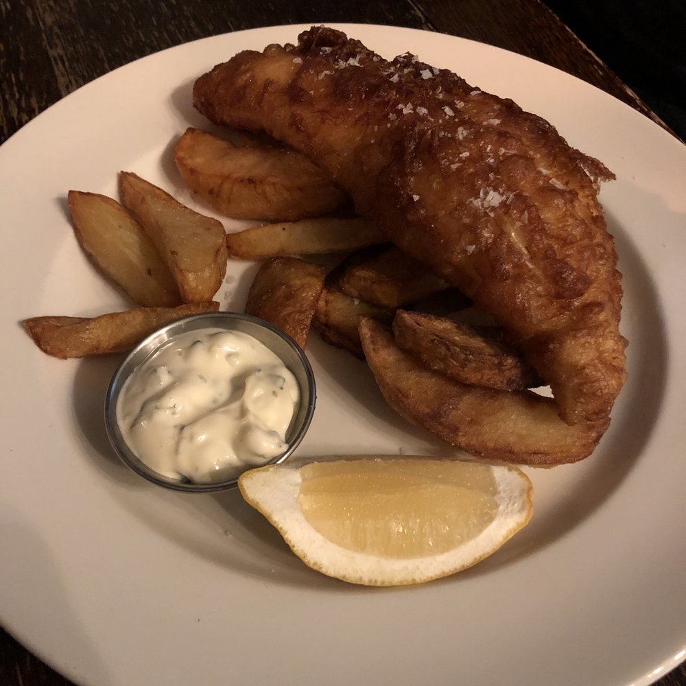 Haddock and chips