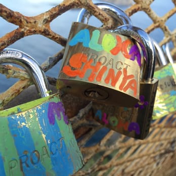 Makapu'u Point Lighthouse Trail - 12/27/14: There are signs asking hikers to stop adding locks, as they're repairing the fence, but that hasn't stopped some! - Hiking Near Me - Honolulu, Hawaii