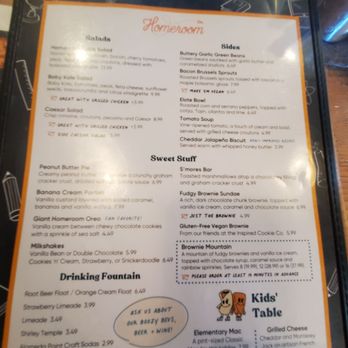 Homeroom Berkeley - Menu - Comfort Food Near Me - Berkeley, California
