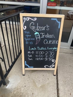 Menu photo 2 Gulzar’s Indian Cusine Dayton, OH Menu photo 2 Gulzar’s Indian Cusine Dayton, OH