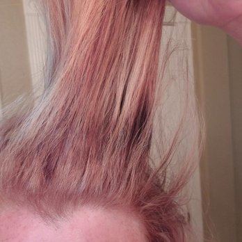 JCPenney - Asked for a balayage and left the salon with ORANGE, white, and a nice brown stripe an inch from my scalp. Walked in with brown hair. - Department Stores Near Me - Albuquerque, New Mexico