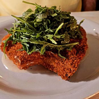 Mabu Kitchen - Prime pork chop milanese, dijon sherry cream sauce, arugula - Breakfast & Brunch Near Me - Philadelphia, Pennsylvania