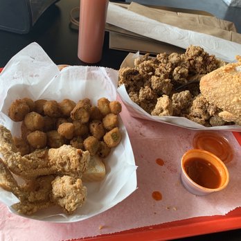 What’s Cluckin - Gizzards/Liver, Wings, Okra - Chicken Shop Near Me - Fairview, Texas