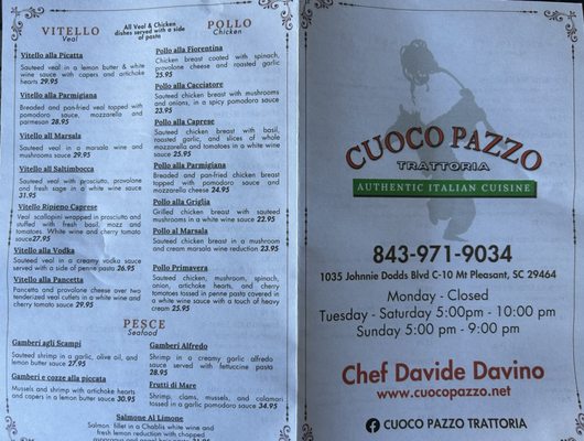 Cuoco Pazzo Trattoria by null