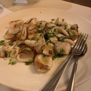 Botafumeiro - Grilled calamari with garlic - Seafood Near Me - Barcelona, BCN