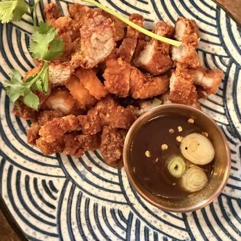Mahasan - Crispy pork belly appetizer - Thai Near Me - San Mateo, California