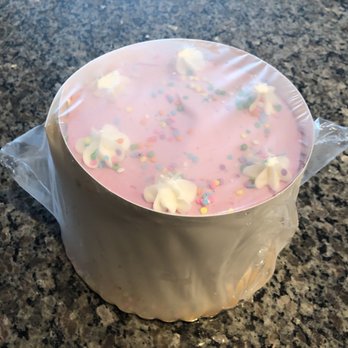 Carlo's Bakery - Strawberry Pastel Rainbow Cake - Bakeries Near Me - Hoboken, New Jersey