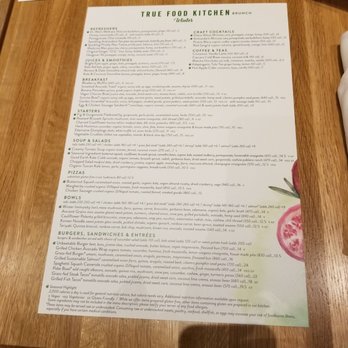True Food Kitchen - Menu - New American Near Me - Austin, Texas True Food Kitchen - Menu - New American Near Me - Austin, Texas