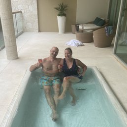 Terrace plunge pool