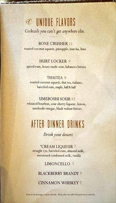 Menu photo 8 Tattersall Craft Cocktail Bar & Eatery River Falls, WI Menu photo 8 Tattersall Craft Cocktail Bar & Eatery River Falls, WI
