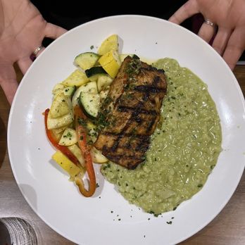 Brix Tavern - Pearl District - Grilled British Columbia wild Salmon - Sports Bars Near Me - Portland, Oregon