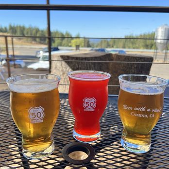 HWY 50 Brewery - Hwy 50 Backroad IPA and fruit punch frozen drink. - Breweries Near Me - Camino, California HWY 50 Brewery - Hwy 50 Backroad IPA and fruit punch frozen drink. - Breweries Near Me - Camino, California