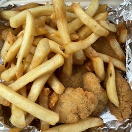Chicken fingers and fries