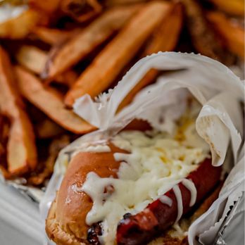 Too Random: A Street Food Experience - Korean BBQ sausage dog - Food Trucks Near Me Too Random: A Street Food Experience - Korean BBQ sausage dog - Food Trucks Near Me