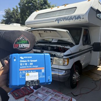 RV Express Mobile Service - We just installed a Victron Energy Orion-Tr Smart DC-DC Charger to give this RV a reliable and efficient charging system. Whether you're upg - RV Repair Near Me RV Express Mobile Service - We just installed a Victron Energy Orion-Tr Smart DC-DC Charger to give this RV a reliable and efficient charging system. Whether you're upg - RV Repair Near Me