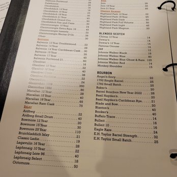 Rickhouse Whiskey Bar - Menu (June 2024) - Whiskey Bars Near Me - Seattle, Washington Rickhouse Whiskey Bar - Menu (June 2024) - Whiskey Bars Near Me - Seattle, Washington