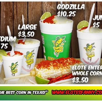 Elotes Fanny - Fort Worth - deliciosos - Food Stands Near Me - Fort Worth, Texas Elotes Fanny - Fort Worth - deliciosos - Food Stands Near Me - Fort Worth, Texas
