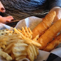 Fish and chips! Yum ...
