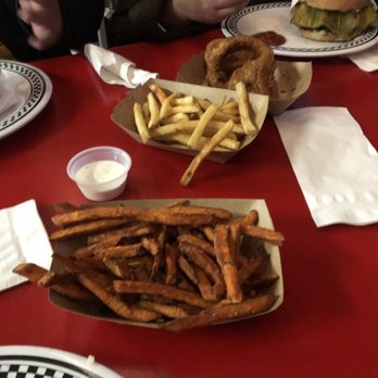 Cool Cat Cafe - Sweet potato fries, regular fries, and onion rings - Burgers Near Me - Kihei, Hawaii Cool Cat Cafe - Sweet potato fries, regular fries, and onion rings - Burgers Near Me - Kihei, Hawaii