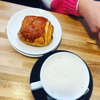 Mille - Chocolate croissant and chai tea - French Near Me - Santa Fe, New Mexico Mille - Chocolate croissant and chai tea - French Near Me - Santa Fe, New Mexico